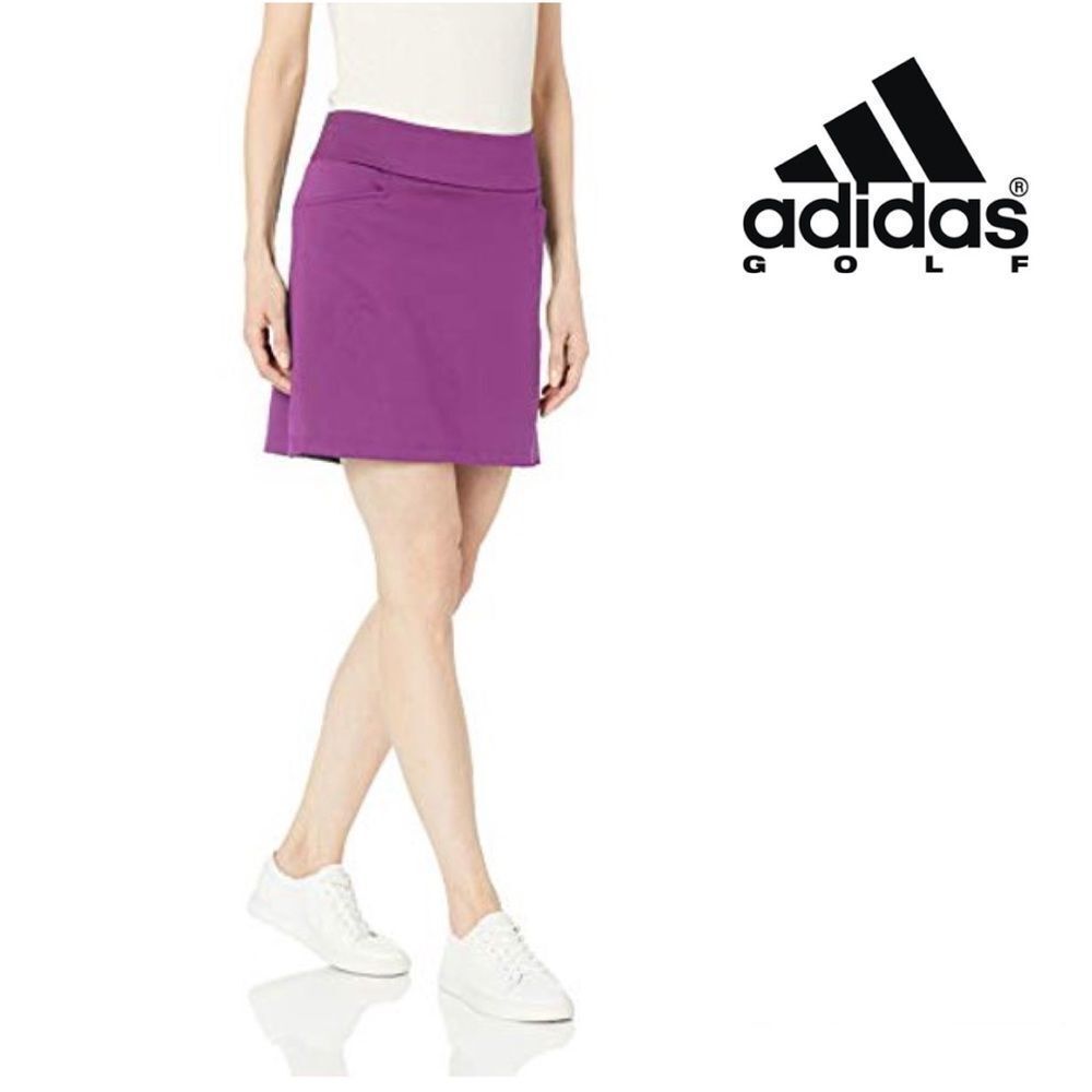 ADIDAS golf purple spandex stretchy skirt Sz M